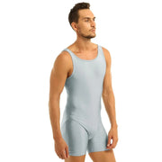 Men Tight Dance Costumes Dance Leotard Unitard Bodysuit - DancerInn