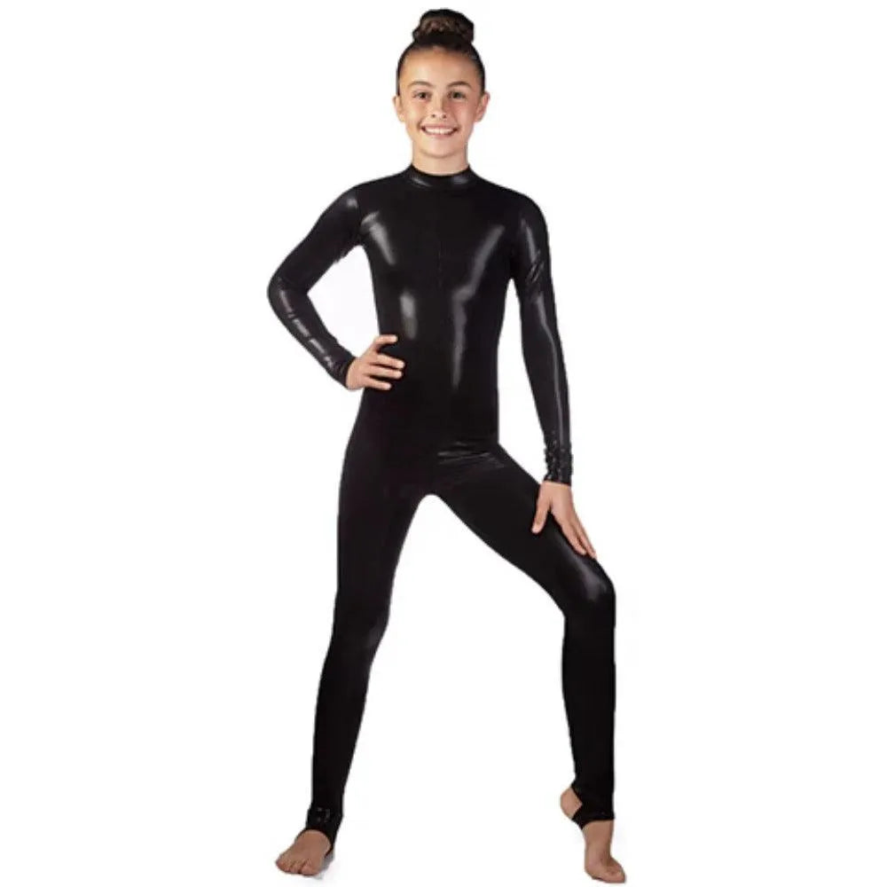 Buy Girls Leotards Dance, Metallic Gymnastics Unitard for Girls | DancerInn