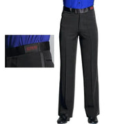 Men Professional Sideband Elastic Band Wide Latin Modern Square Practice Dance Pants - DancerInn
