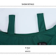 Women Off-Shoulder Hidden Zipper Short Sleeves Long Ballroom Dress Party Dress Spanish Dance Costume Ball Gown YL9003 - DancerInn