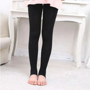 Girls Candy Color Warm Nylon Kids Leggings Pantyhose Stockings Dance Tights - DancerInn