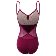 Women Cotton Spaghetti Straps Dance Camisole Ballet Leotards Dance Costumes - DancerInn