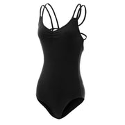 Women Cotton Spaghetti Straps Dance Camisole Ballet Leotards Dance Costumes - DancerInn