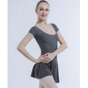 Women Professional Quick-drying Fabric High Elastic Ballet Dance Dresses Gymnastics Leotard - DancerInn