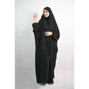 Women Full Cover Eid Hooded Muslim Hijab Dress Prayer Garment Jilbab Abaya Islamic Khimar Ramadan Gown - DancerInn