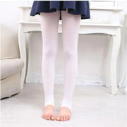 Girls Candy Color Warm Nylon Kids Leggings Pantyhose Stockings Dance Tights - DancerInn
