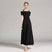 Black / S - Short Sleeve Prom Dresses with Spaghetti Straps for Ballroom, Dance Parties & Formal Events