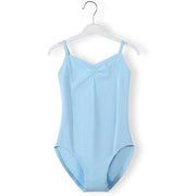 Girls Camisole Ballet Leotard Dancewear Cotton Gymnastics Leotard Strap Ballet Leotard Dress - DancerInn