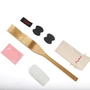 Professional Wooden Pine Ballet Foot Stretchers Set Dance Feet Arch Enhancer with Elastic Band - DancerInn